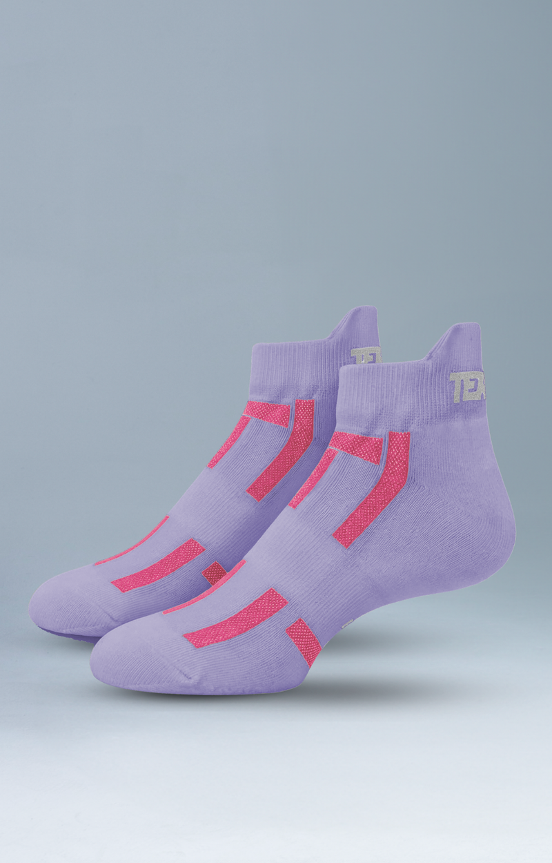 Medias Tobilleras De Running Hermes - Lila