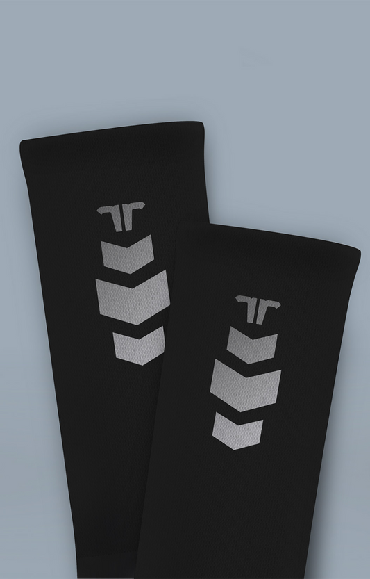 Medias De Running con Compresión Reflective Army Black Socks