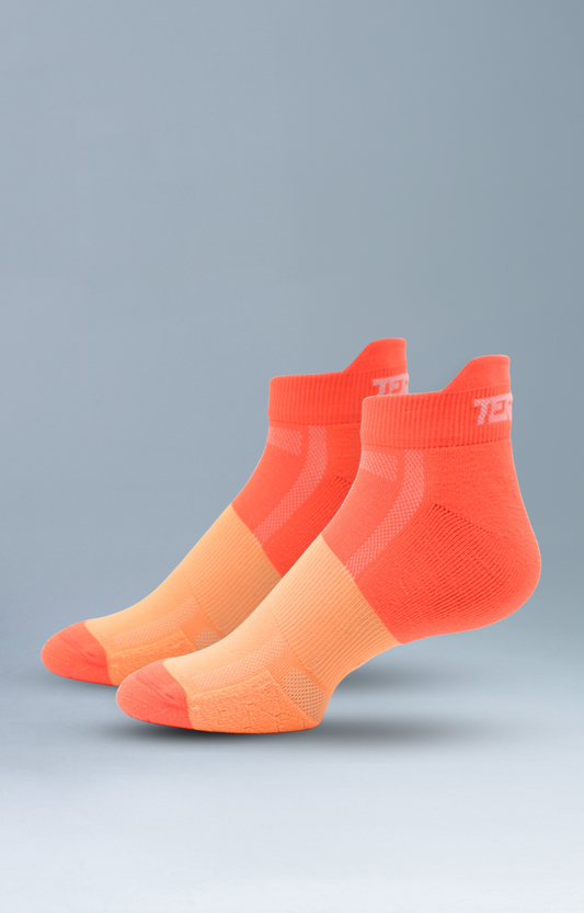 Medias Tobilleras De Running Shoking Orange Hermes Socks