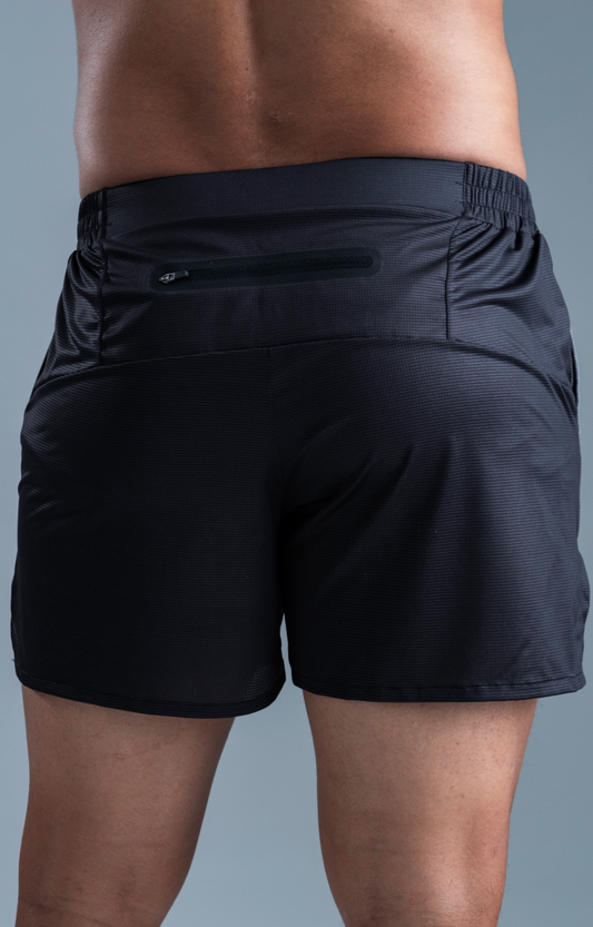 PANTALONETA RUNNING VIVE BLACK MAN