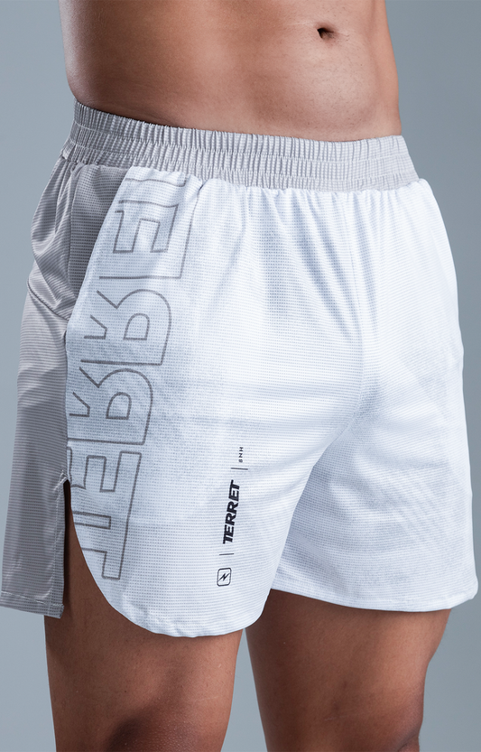 PANTALONETA RUNNING VIVE MARFIL MAN