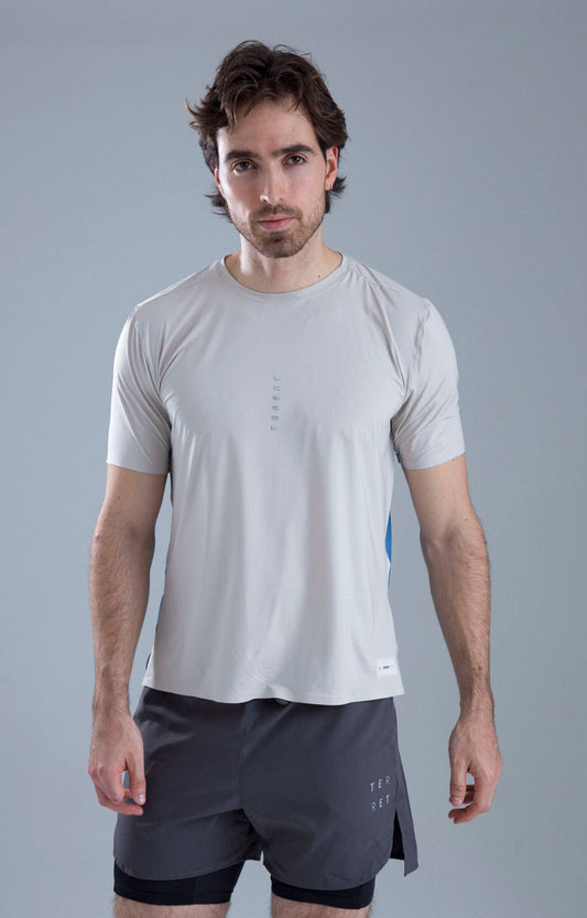 CAMISETA RUNNING IMMORTALE RITMO BLUE HOMBRE