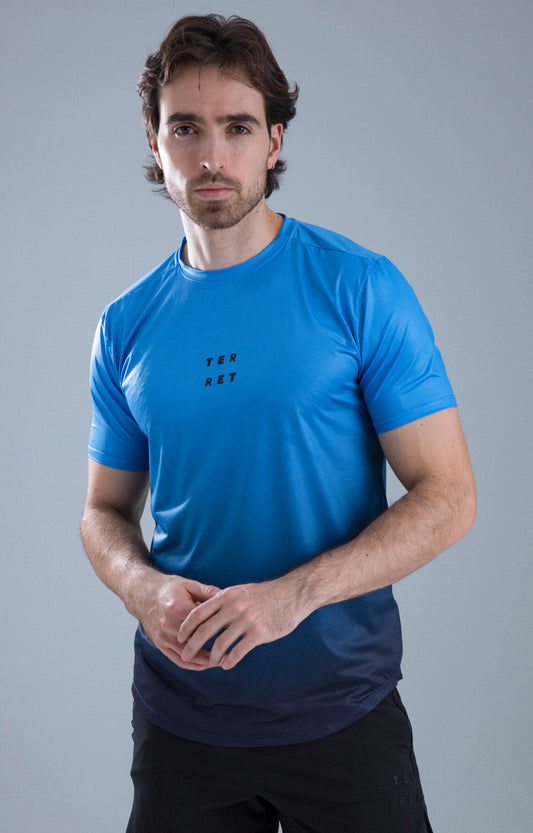 CAMISETA RUN PRO BLUE HOMBRE
