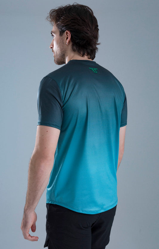 CAMISETA RUN PRO GREEN HOMBRE