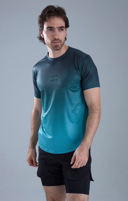 CAMISETA RUN PRO GREEN HOMBRE