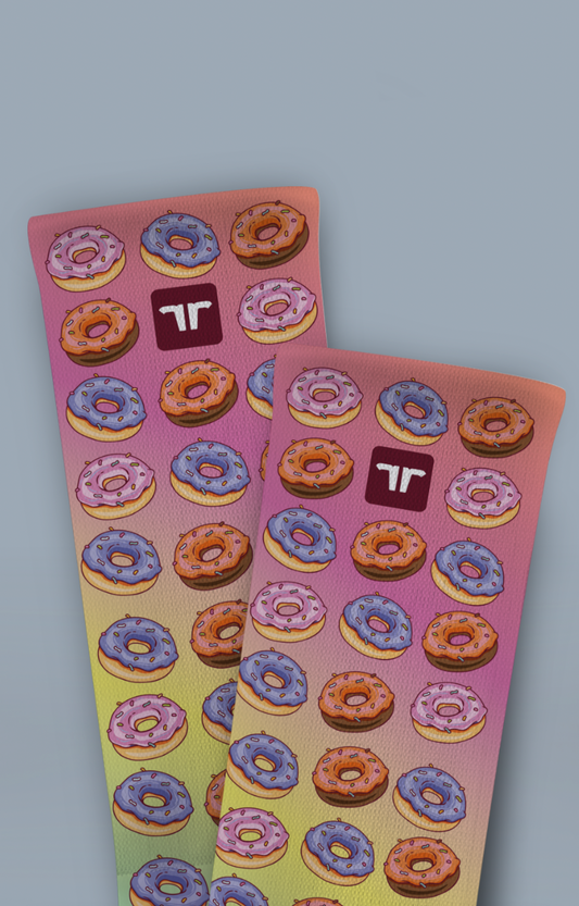 Medias De Running Con Compresión Donut Worry