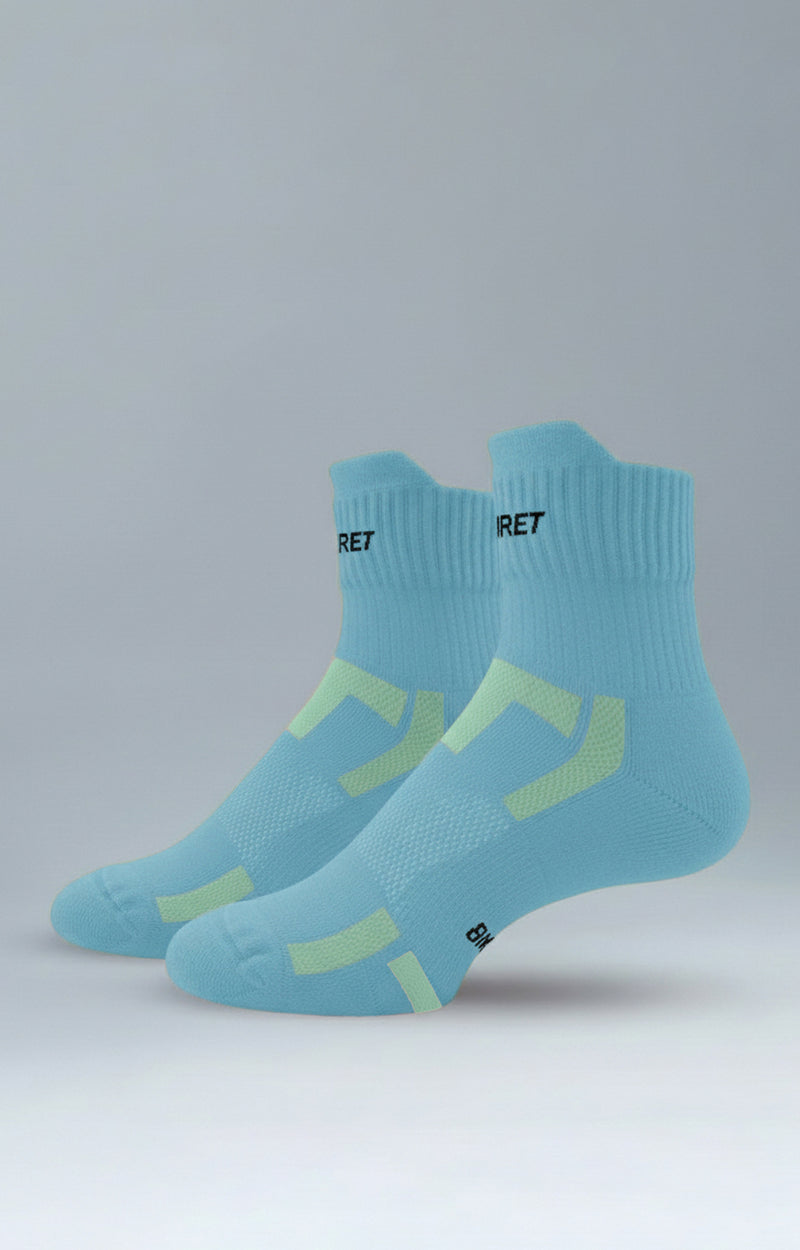 Medias Tobilleras de Running Olympo - Light Blue