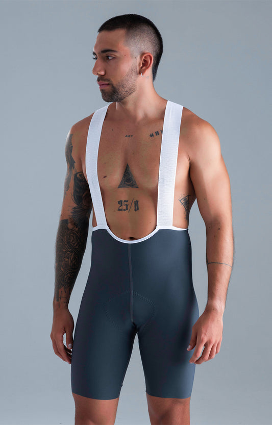 Pantaloneta de ciclismo Tourmalet Tempo Gray Man