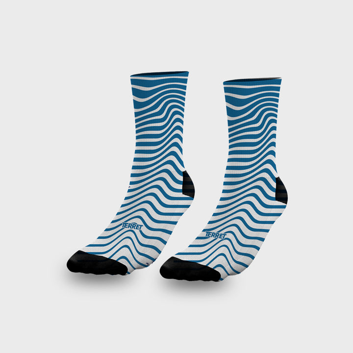 Medias de Compresión Zen Blue Socks