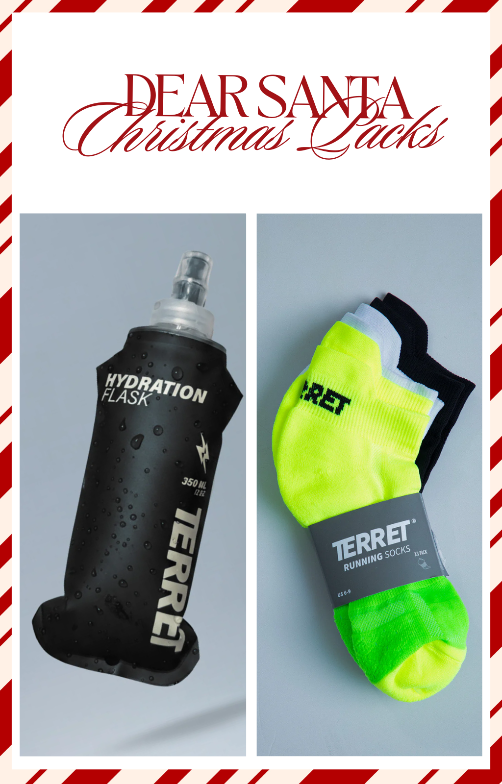 Termo soft flask + 3-pack tobilleras