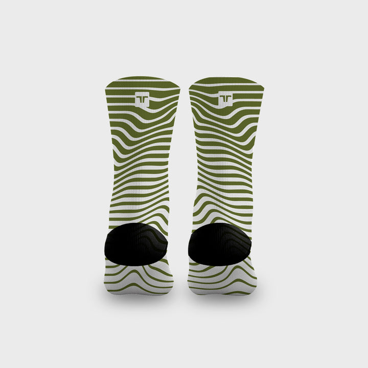 Medias de Compresión Zen Olive Socks