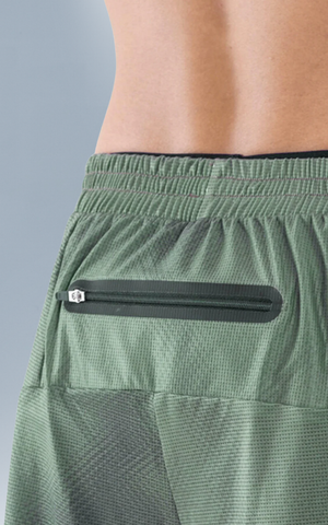 OSAKA RUNNING OLIVE SHORT