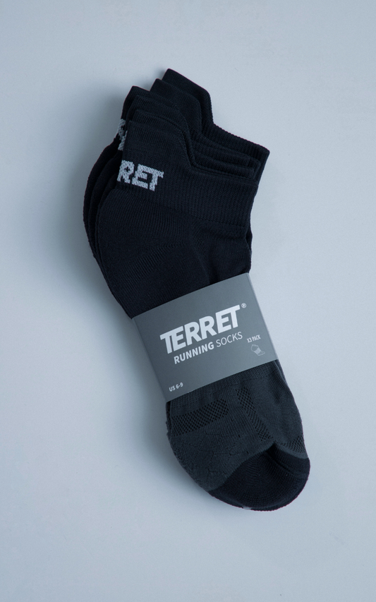 Medias Tobilleras De Running Gray BNH Hermes Socks 3pack