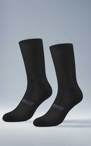 Medias De Running con Compresión Terret Classic Black Socks
