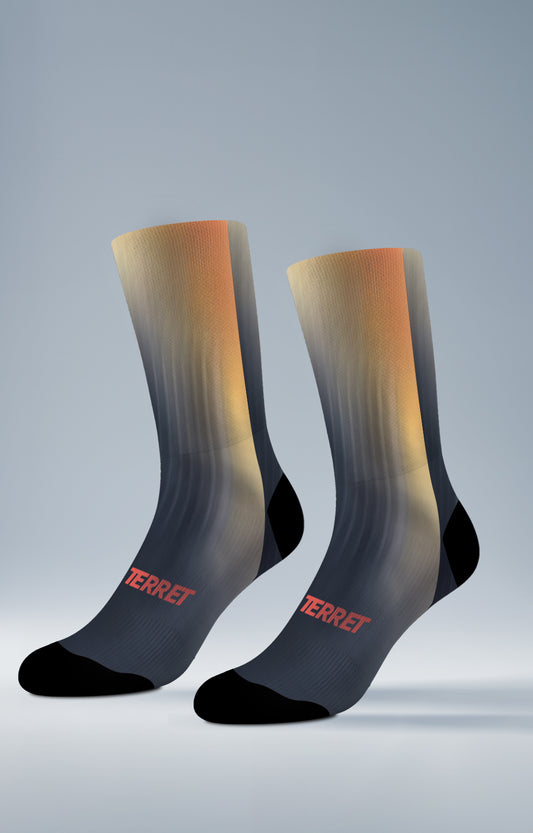 Medias De Running Con Compresión Flamma