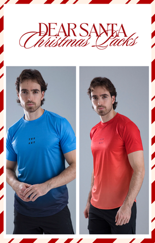 2-Pack camisetas de running hombre