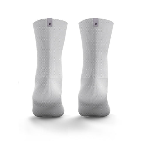 Medias Deportivas con Compresión Terret Classic White Socks
