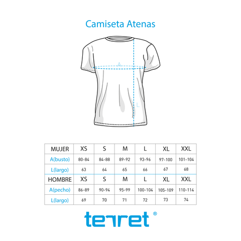 Camiseta Motion Terret Mujer