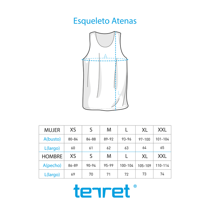 White Essential Race Tank Mujer