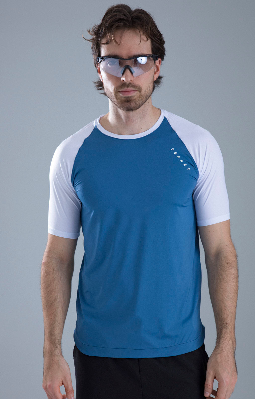 CAMISETA RUNNING ESSENZA POTENZA BLUE HOMBRE