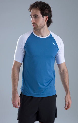 CAMISETA RUNNING ESSENZA POTENZA BLUE HOMBRE