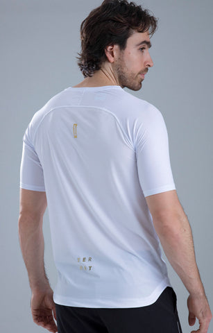 CAMISETA RUNNING ESSENZA POTENZA WHITE HOMBRE