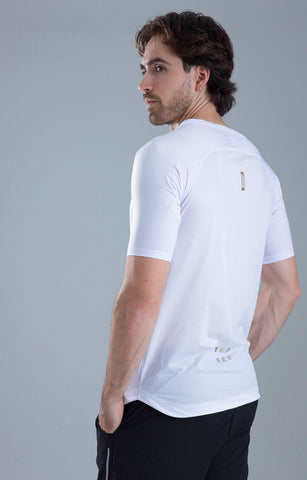 CAMISETA RUNNING ESSENZA POTENZA WHITE HOMBRE