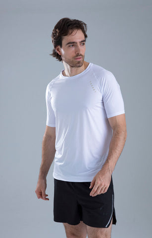CAMISETA RUNNING ESSENZA POTENZA WHITE HOMBRE
