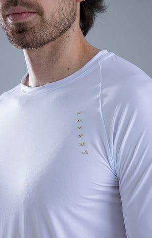CAMISETA RUNNING ESSENZA POTENZA WHITE HOMBRE