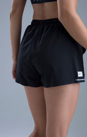 SHORT RUNNING ETERNA RITMO BLACK MUJER