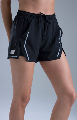 SHORT RUNNING ETERNA RITMO BLACK MUJER