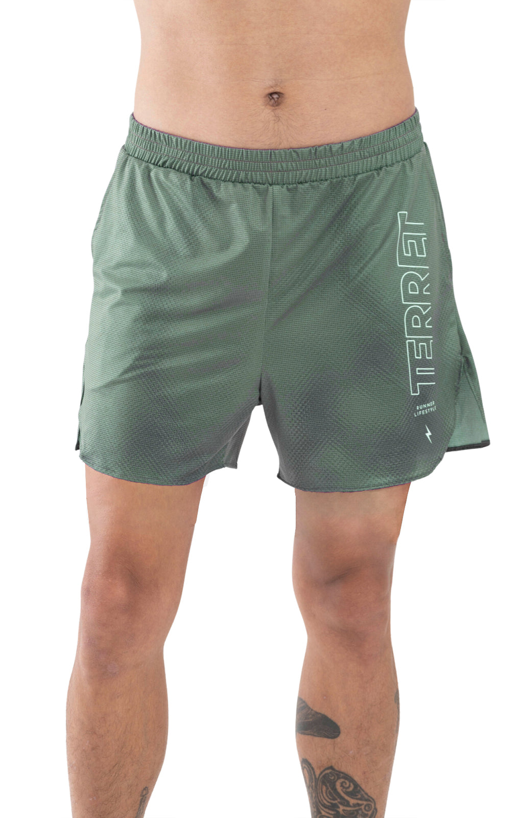 OSAKA RUNNING OLIVE SHORT