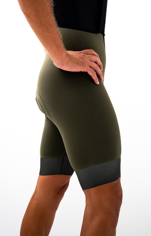 Pantaloneta Ciclismo Mortirolo Army Green Hombre
