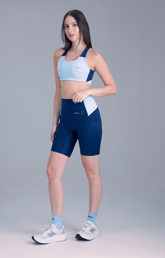 BIKER BAGLIORE BLUE MUJER