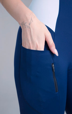 BIKER BAGLIORE BLUE MUJER