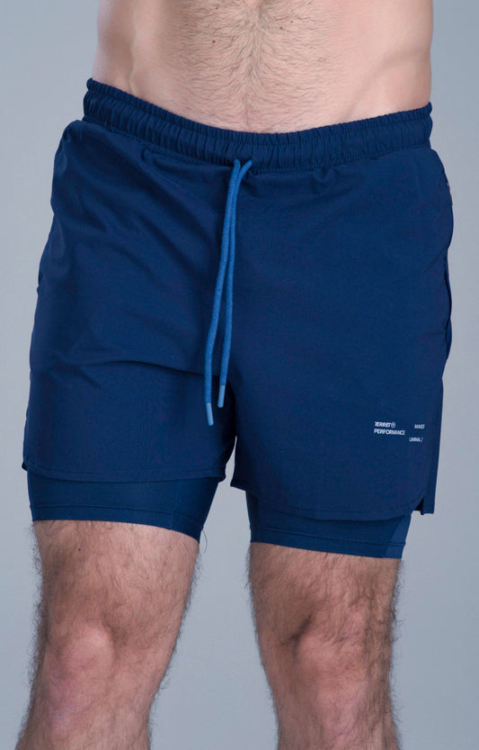 PANTALONETA RUNNING HOMBRE VESTIGE BLUE