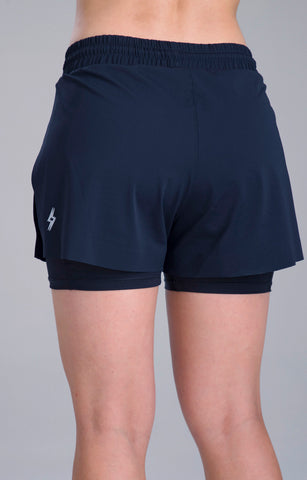 PANTALONETA RUNNING MUJER ASSENZA BLACK