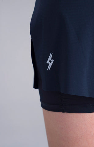 PANTALONETA RUNNING MUJER ASSENZA BLACK
