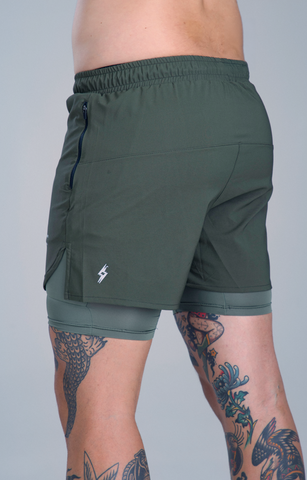 PANTALONETA RUNNING HOMBRE VESTIGE MOSS