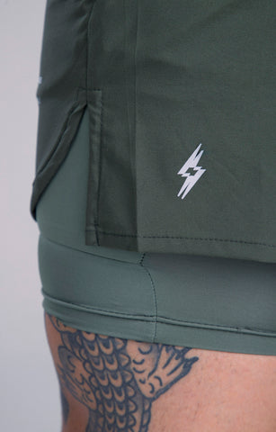 PANTALONETA RUNNING HOMBRE VESTIGE MOSS