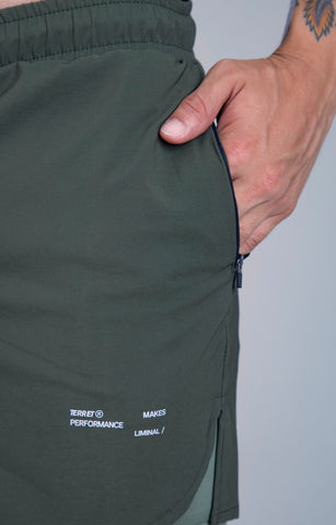 PANTALONETA RUNNING HOMBRE VESTIGE MOSS