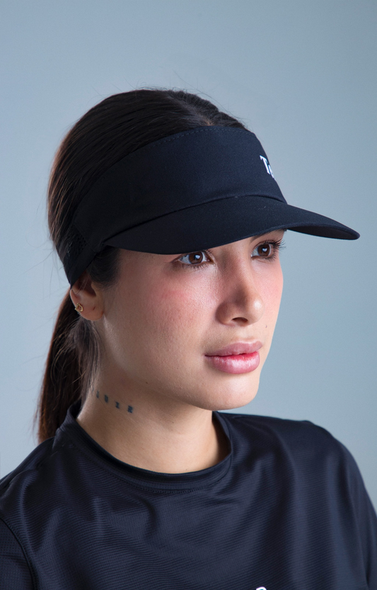 VISERA DE RUNNING Essential Black Terret
