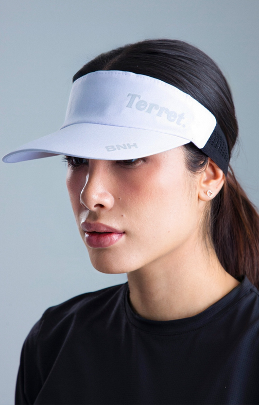 VISERA DE RUNNING Essential White Terret