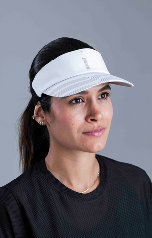VISERA DE RUNNING REFLEX WHITE