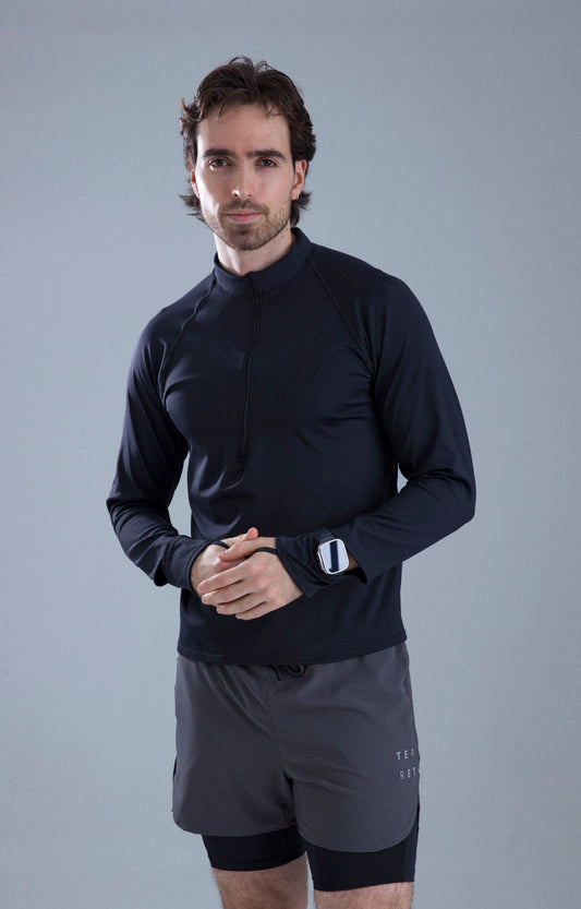 BUZO TÉRMICO VISIONE RITMO BLACK HOMBRE