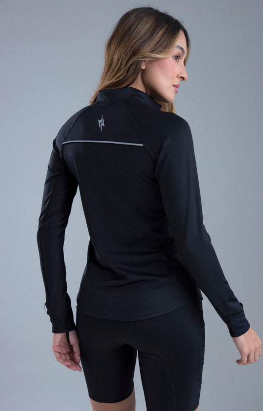 BUZO TÉRMICO VISIONE RITMO BLACK MUJER