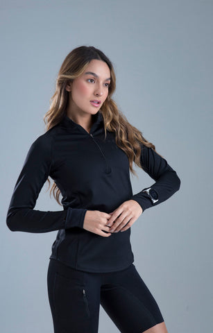 BUZO TÉRMICO VISIONE RITMO BLACK MUJER