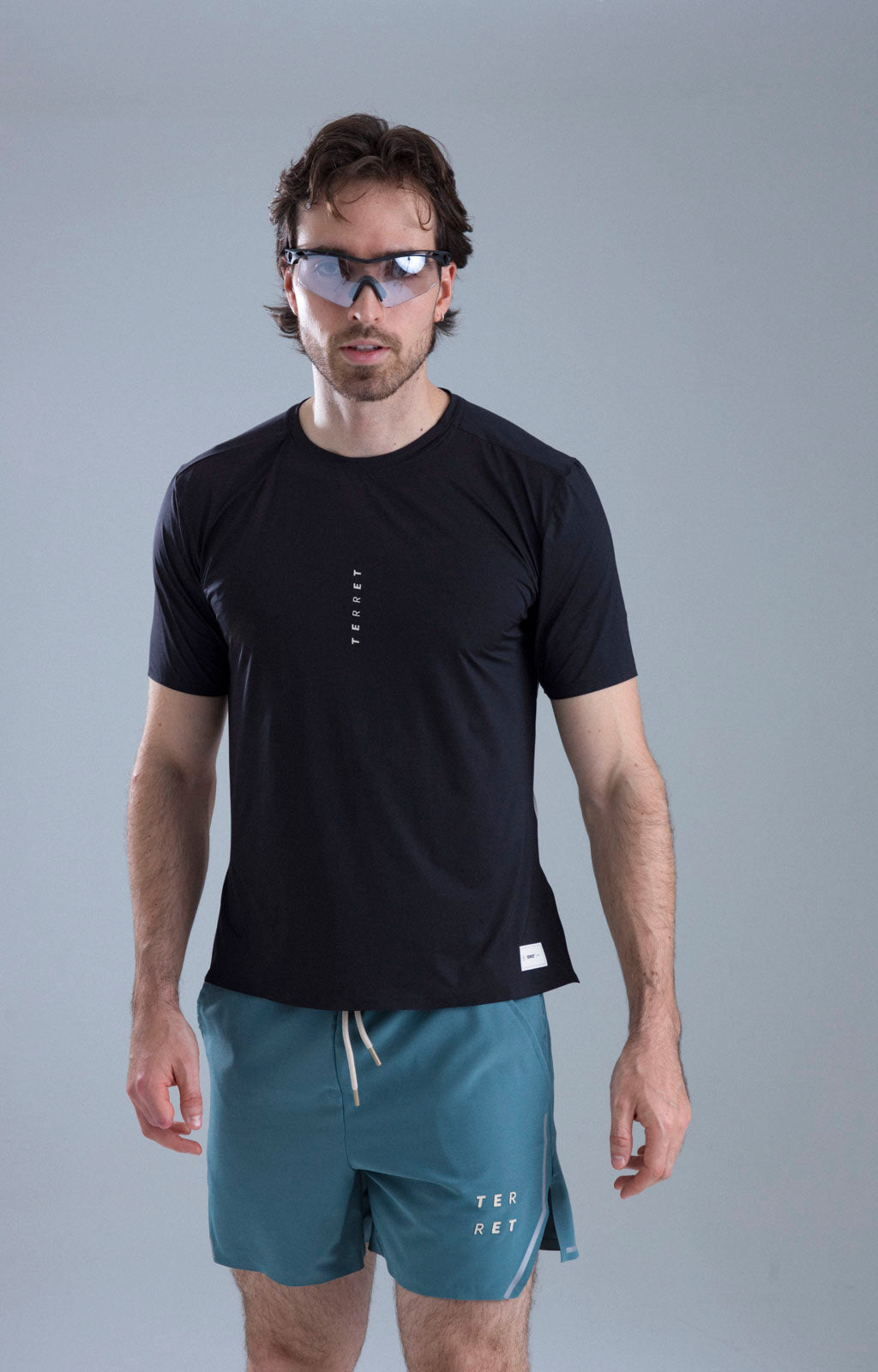 CAMISETA RUNNING HOMBRE IMMORTALE RITMO BLACK