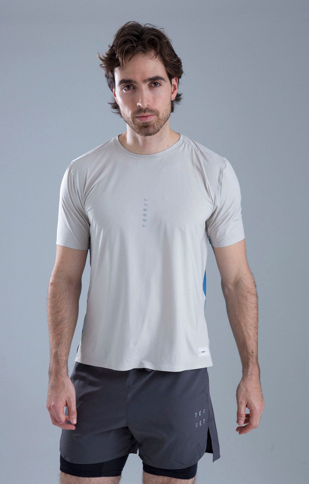 CAMISETA RUNNING IMMORTALE RITMO BLUE HOMBRE