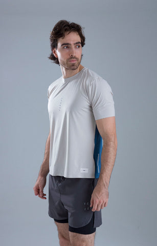 CAMISETA RUNNING IMMORTALE RITMO BLUE HOMBRE